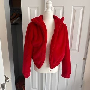 Faux Fur Jacket (from Fashion Nova)